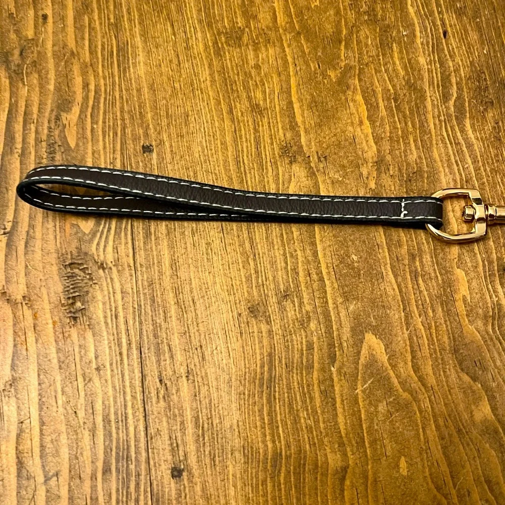 🤎DKNY Mocha Logo Convertible Belt Wristlet/ Phone Wallet NWOT - Picture 10 of 10